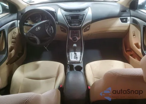 2013 Hyundai Elantra Gls z USA, uszkodzony, nr VIN 5NPDH4AE9DH278142